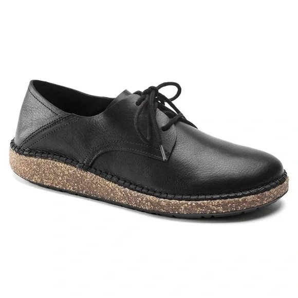 Birkenstock | Shoes | Birkenstock Black Leather Derbys 